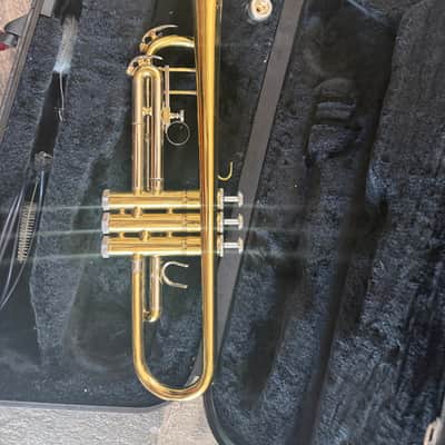 Trumpet with case and mouthpiece image 5