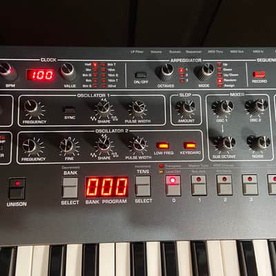 Sequential Prophet-6 49-Key 6-Voice Polyphonic Synthesizer 2018 - 2020 - Black with Wood Sides image 4