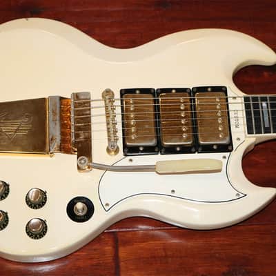 1965 Gibson SG Custom Polaris White image 3