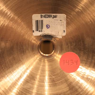 Meinl Byzance Extra Dry 14" Medium Hihat Cymbals - Used! image 10