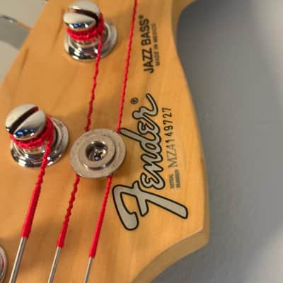 Fender Standard Jazz Bass Blue Agave Bild 5