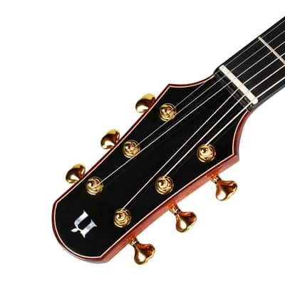 Natasha Guitars 1:18 Gold Tuner Set 3L x 3R • Removed from brand-new Natasha OM7 to replace with 1:21 Gotohs • FREE ship! image 12
