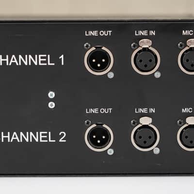2 Trident A-Range Console Channel Strips In Boutique Audio Powered Rack #55794 image 10