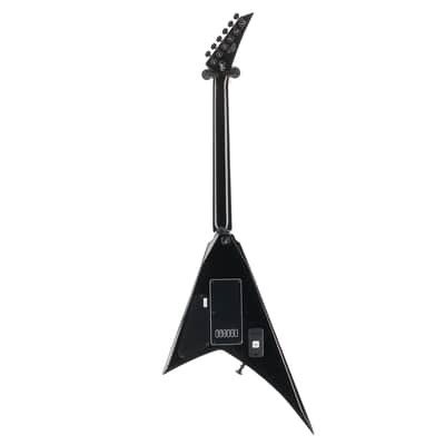 Jackson Pro Plus Series Signature Christian Andreu Rhoads RR24 EVTN, Ebony Fingerboard, Black with White Bevels (P) (01097) image 6