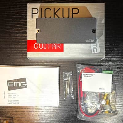 EMG 81-7 7-String Active Humbucker Bridge Pickup, Black image 1