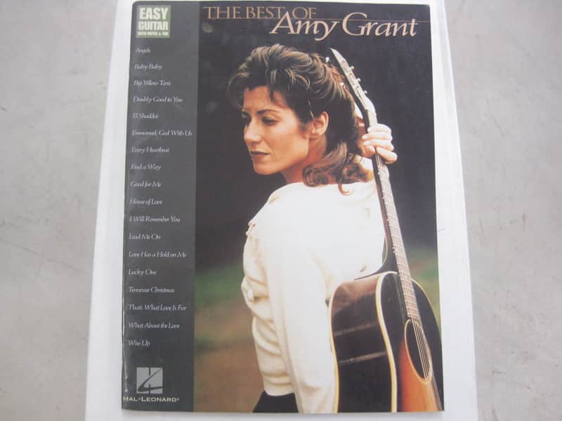Amy Grant Best of Sheet Music Song Book Songbook Easy Guitar Tab Tablature image 1