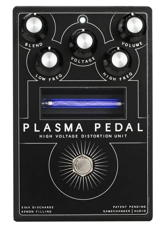 Gamechanger Audio Plasma Pedal High Voltage Distortion Unit 2010s - Black image 1