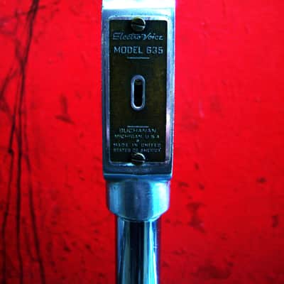 Vintage 1940's Electro-Voice 630 Omnidirectional Dynamic Microphone Dual Z w cable 636 636 605 image 6