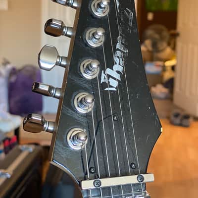 Ibanez Black/White JEM 7PBK image 9