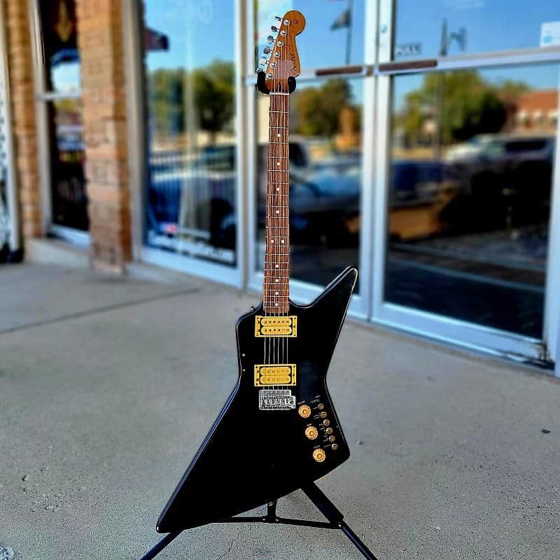The Effender - 1984 Cort Effector Explorer with Fender Roasted Neck image 1