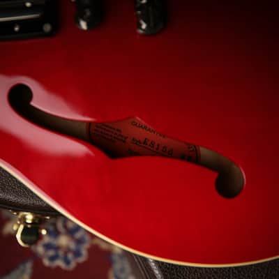 Tokai Japanese ES-156 Semi Hollow Cherry Red image 10