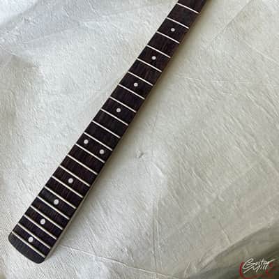 Guitar Mill T-Style Replacement Neck / 2 pc. Maple & Indian Rosewood / ROUND HEEL / Chunky C / Compound Radius / Bone Nut (#GIN-3467) image 1
