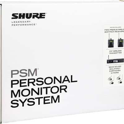 Shure PSM300 P3TRA215TWP Pro Wireless in-Ear Personal Monitor System with SE215-CL Earphones, Twinpack - H20 Band image 4