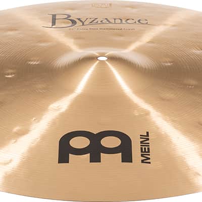 MEINL B22ETHC Byzance Traditional Extra Thin Hammered Crash 22 Zoll traditional image 2