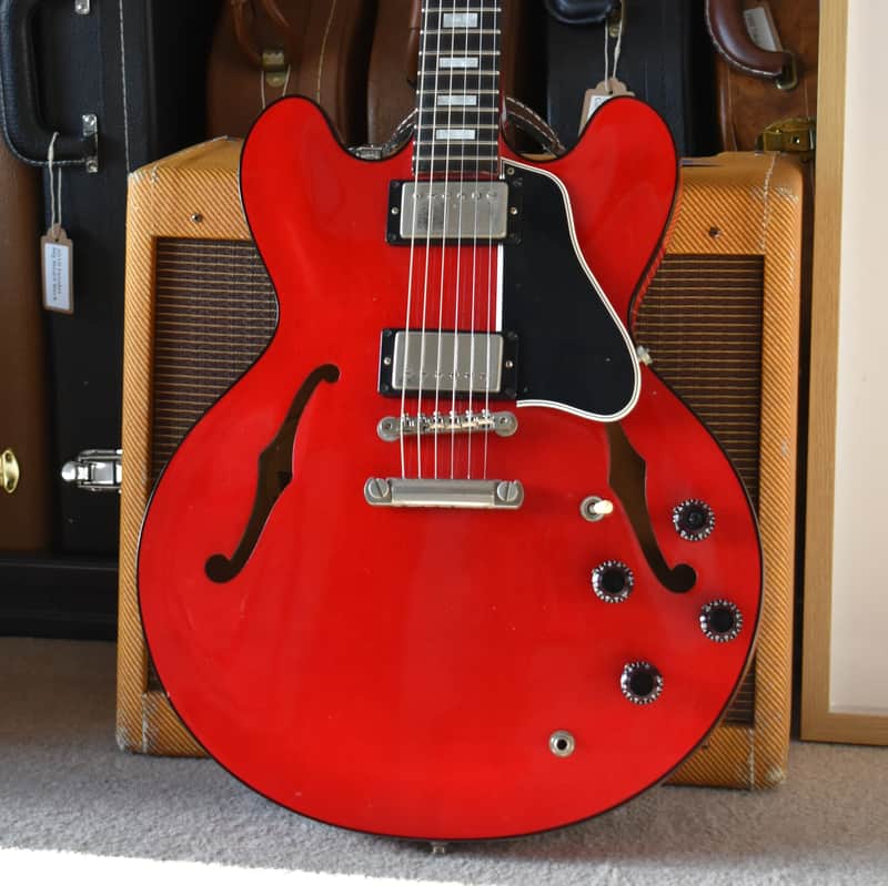 2000 Gibson USA Limited Edition ES-335 BP Translucent Red, Black