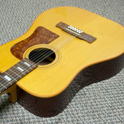 Cameo Artist Model F 613 H 12-String Acoustic Guitar For Repair image 2