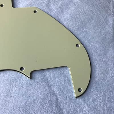 Blank Custom New 3Ply Vintage Green Guitar Pickguard For Tele F Hole Hybrid Convertion image 6