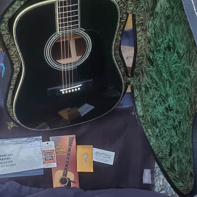 Martin Johnny Cash D-42 1996 - Black lacquer image 18