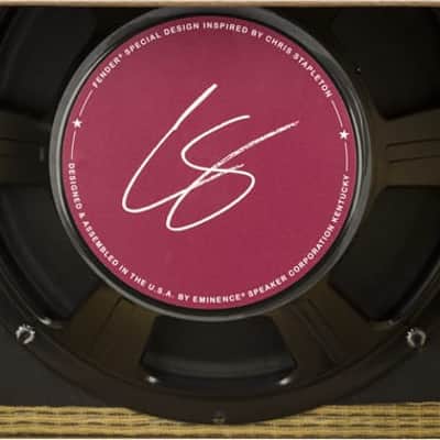 Fender Chris Stapleton Signature '62 Princeton 1x12" 12-Watt Guitar Combo 2019 - Present - Brown Vinyl with Wheat Grille Cloth image 6