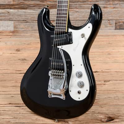 Mosrite Ventures Model Black Refin 1960s image 2