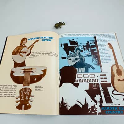 Ovation Acoustic Guitars Catalog 1972 image 10