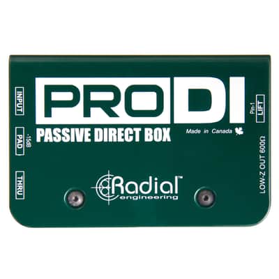 Radial Engineering ProDI 1-Channel Passive Instrument Direct Box Pro-DI Mono DI image 6