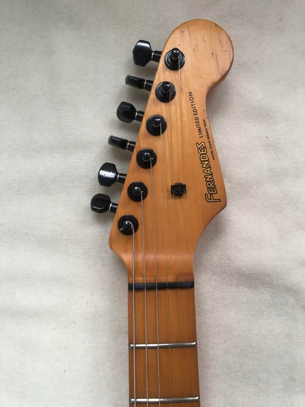 FERNANDES 　STC-50　Allan Holdwarth Fernandes STC-50 Allan Holdsworth 80's - Black | Reverb