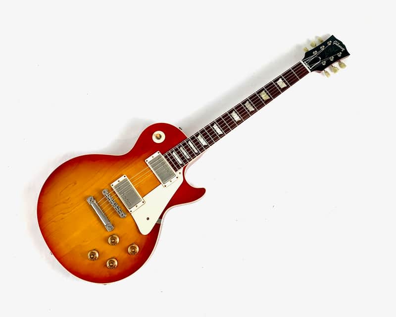 Gibson Les Paul Standard Reissue 1958 Custom Shop 2010 Washed Cherry Burst VOS image 1