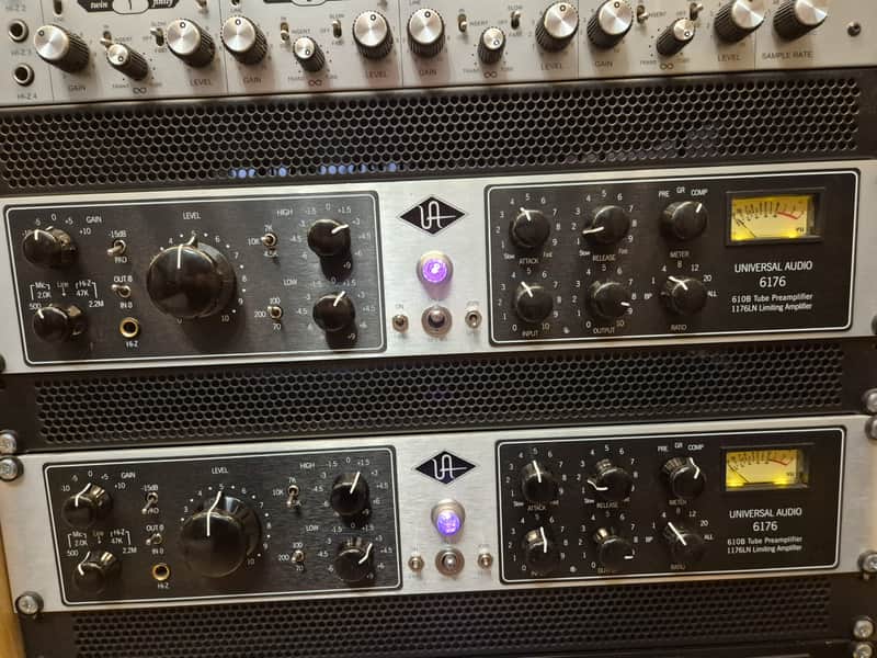 Universal Audio 6176 Channel Strip JUL 2020 - Silver image 1