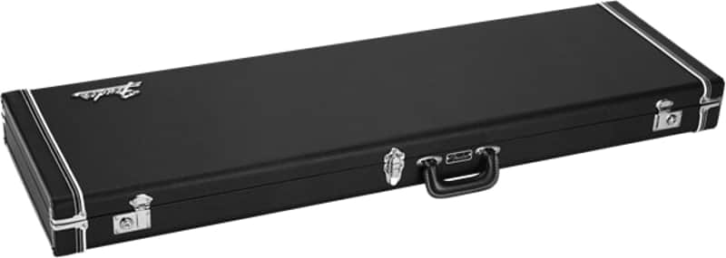 Fender Classic Series Wood Case - Precision Bass®/Jazz Bass®, Black image 1