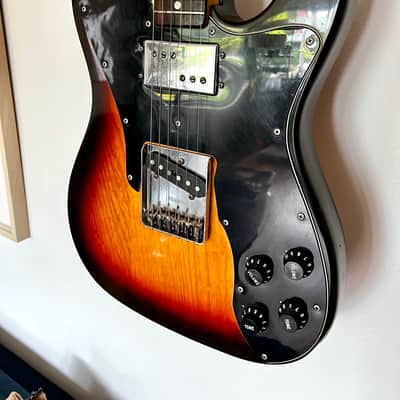 1977 Fender Telecaster Custom Sunburst with Rosewood Fretboard image 7
