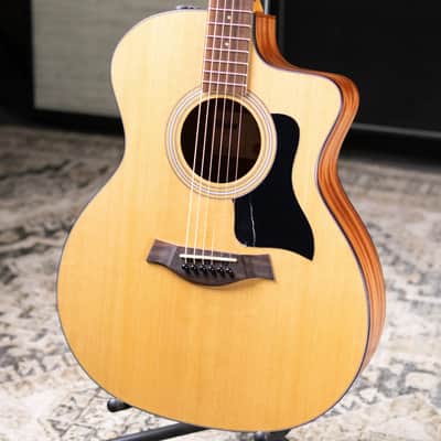 Taylor 114ce Grand Auditorium Acoustic/Electric Guitar with Structured Gig Bag - Floor Model image 1