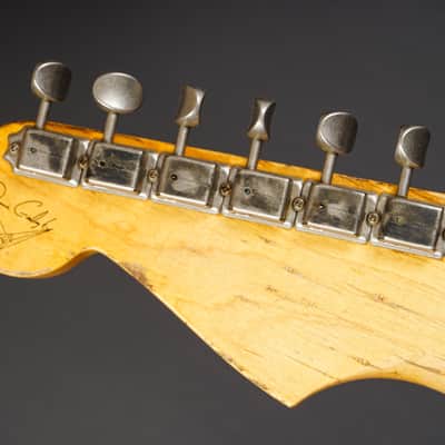 Fender Masterbuilt Private Collection Dennis Galuszka HAR Stratocaster 2017 - Black image 8
