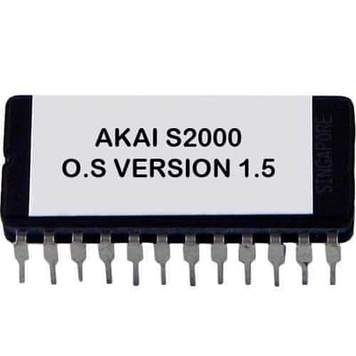 AKAI S2000 Operating System 1.5 EPROM upgrade OS S-2000 Sampler