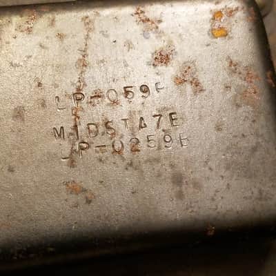 Knight KN3032 32 Watt Tube Amp Head MCM Style PA Phono 1950s Black Silver image 12