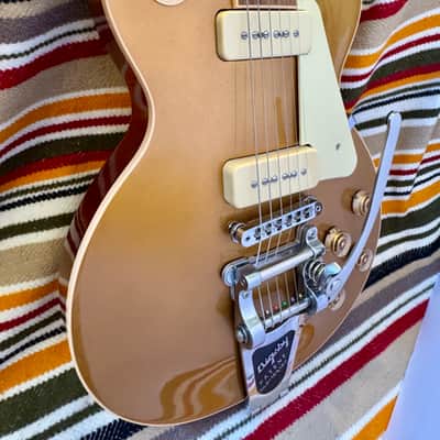Gibson Les Paul Traditional P-90 Bigsby 2014 - Goldtop image 3