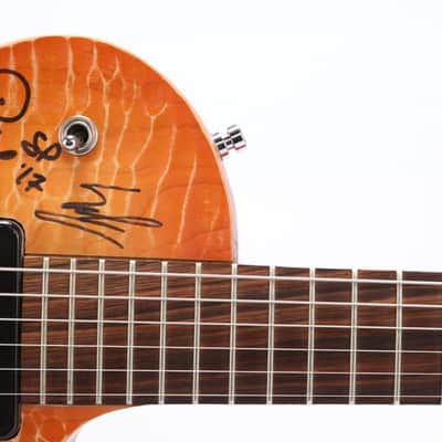 Gibson Les Paul BFG Guitar Signed By Steel Panther Simple Plan Shinedown #51193 image 6