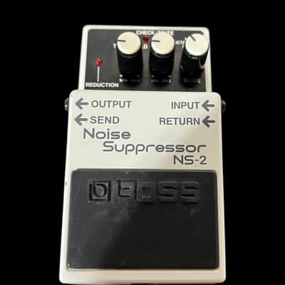 Boss NS-2 Noise Suppressor (Silver Label) 1989 - Present - White X14154 image 1