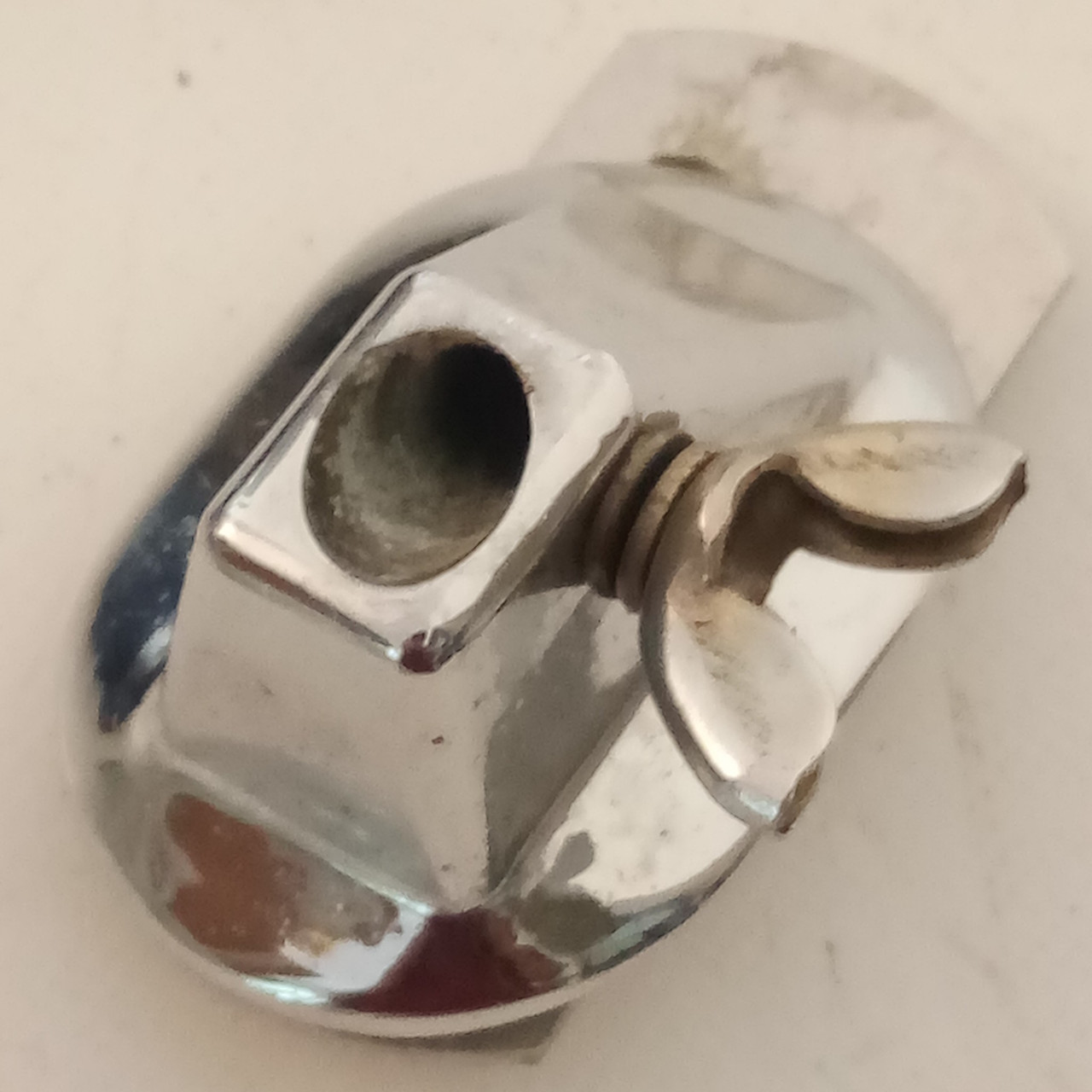 Slingerland Single-Bass Drum Spur Mount Vintage60 Sound King Chrome Disappearing — main photograph