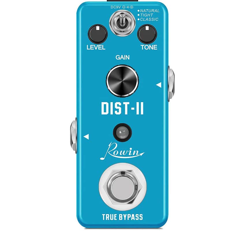 Rowin Distortion II Vintage British Amplifer Guitar Effect Pedal Holiday Special $27.80 image 1