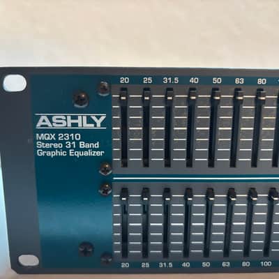 Ashly MQX-2310 31 Band Stereo Rackmount Equalizer image 2