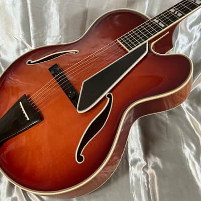 1975 D'Aquisto New Yorker MINT Sunburst Hollowbody Guitar With Original Hard Shell Case image 5