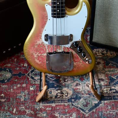 Berly J Bass - Pink/Gold Paisley. NEW (Authorized Dealer) image 2