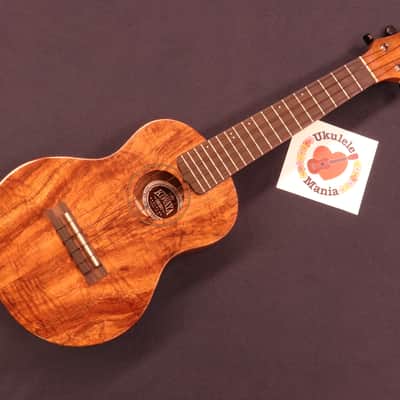 Kiwaya KPC-1K / HG Solid High Grade Hawaiian Koa Concert Ukulele #5399 image 5