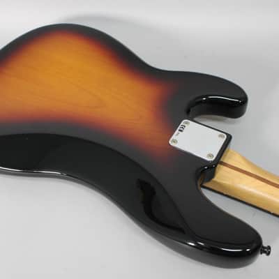 2012 Fender Standard Precision Bass MIM Sunburst Finish image 13
