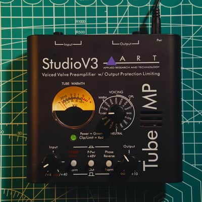 ART Tube MP Studio V3 Tube Microphone Preamp 2010 - Present - Black image 3