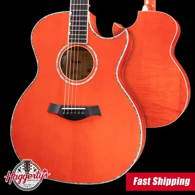 Taylor Doyle Dykes Signature Model Thin Body Grand Auditorium Acoustic/Electric Guitar with Hardshell Case image 1