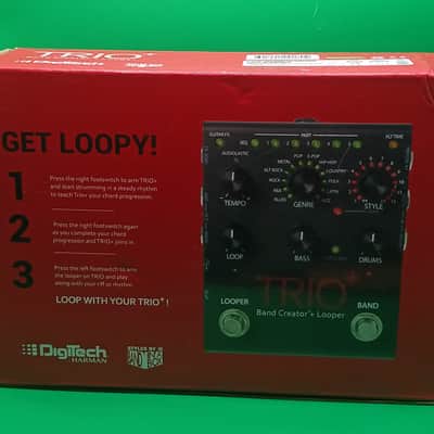 DigiTech TRIO Plus Band Creator + Looper 2010s - Black image 2