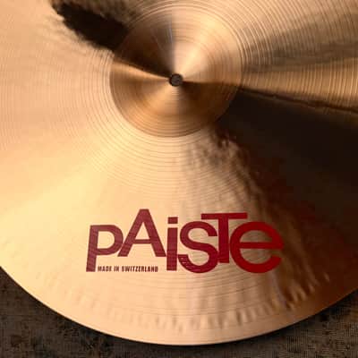 Paiste 2002 MEDIUM 20” Crash Ride PERFECT! Famous FULL Iconic Tone! 2036 g Don’t Pay $470! image 5