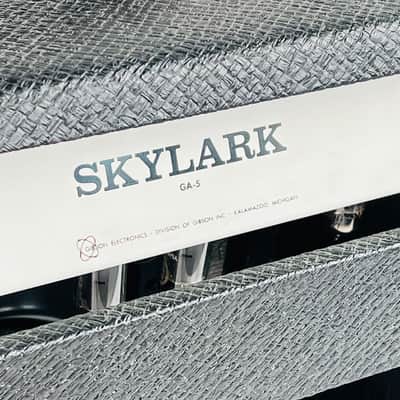 Gibson GA-5 Skylark 1x10" Combo Amplifier 1965 - Black image 9